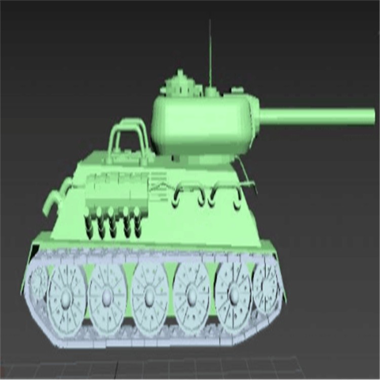 肃州充气军用坦克模型
